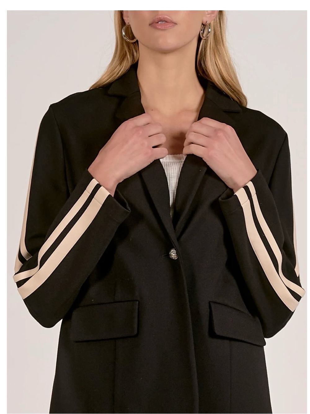 NWT Elan Scottie Scuba Blazer